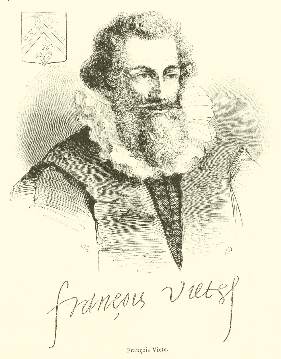 Francois Viete (kaiverrus) tekijältä French School
