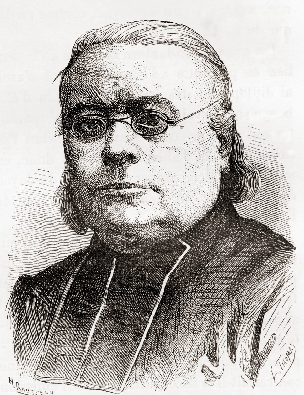 François-Napoléon-Marie Moigno, teoksesta Les Merveilles de la Science, julkaistu noin vuonna 1870 (kaiverrus). tekijältä French School