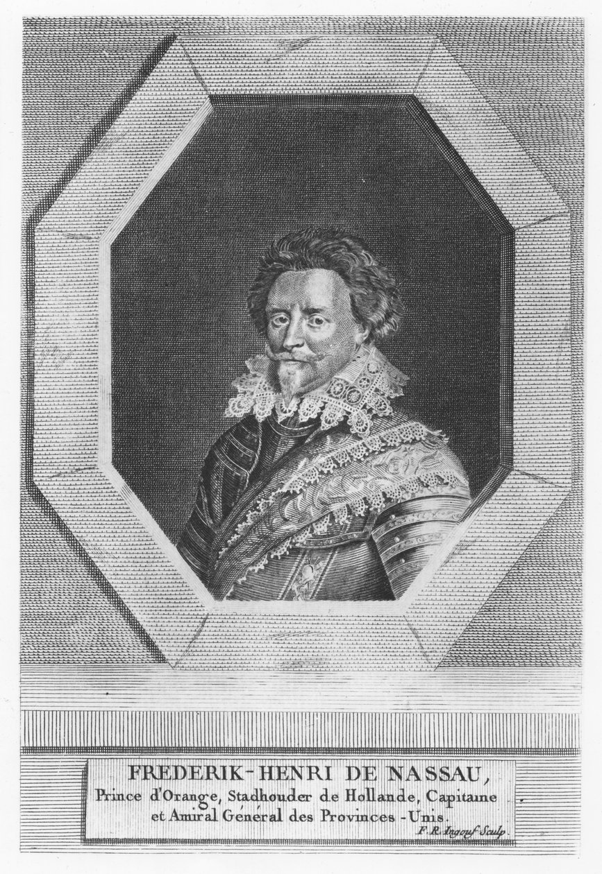 Frederick Henry, Orange-Nassaun prinssi (kaiverrus) tekijältä French School