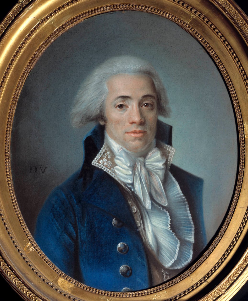 Ranskan vallankumous: "" Muotokuva Bertrand Barere de Vieuzacista (1755-1841), Comite de Salut Publicin jäsen"" Pastellimaalaus Ecole francaisesta. 1700-luvun Pariisi, Musee Carnavalet - Ranskan vallankumous: "" Bertrand Barere de Vieuzacin muotokuva (17 tekijältä French School