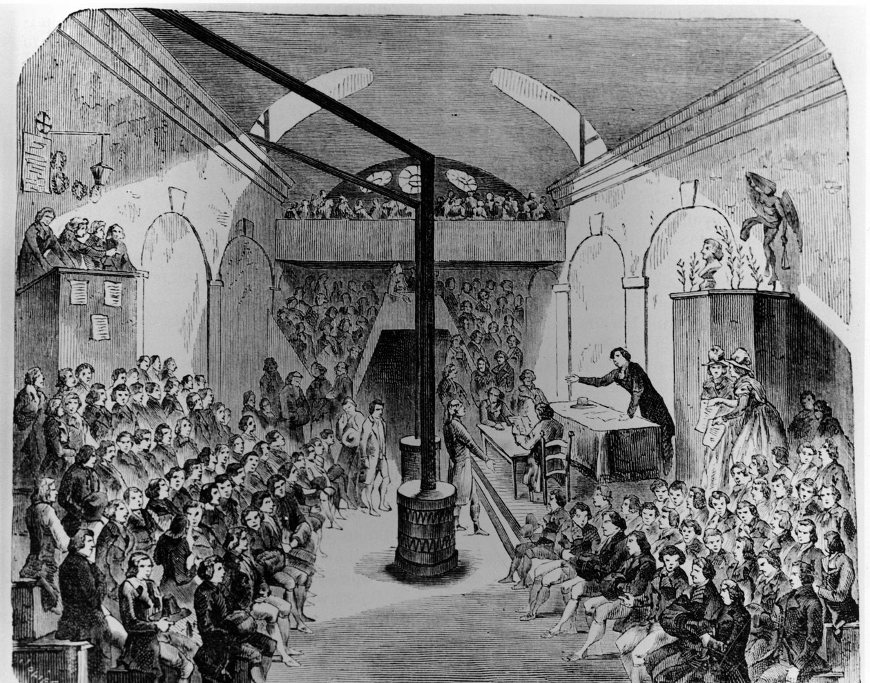 Ranskan vallankumous: Robespierre Jacobins-klubilla, 31. maaliskuuta tekijältä French School