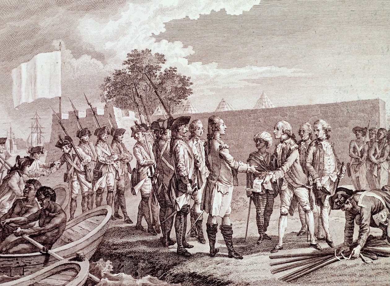 Ranskan armeijan maihinnousu Senegalin Saint-Louis