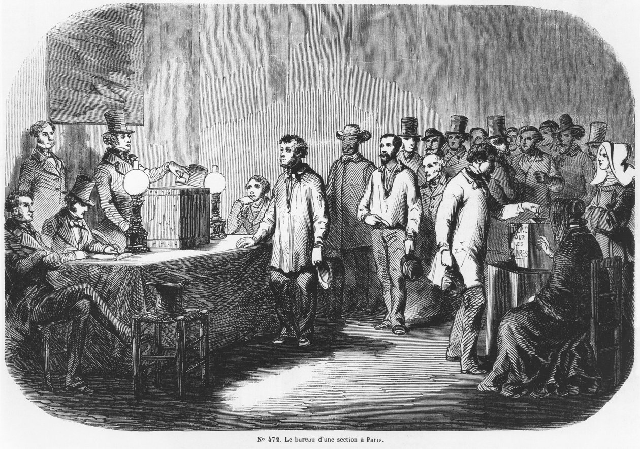 Ranskan vaalit 23. huhtikuuta 1848 Pariisissa 1848 tekijältä French School