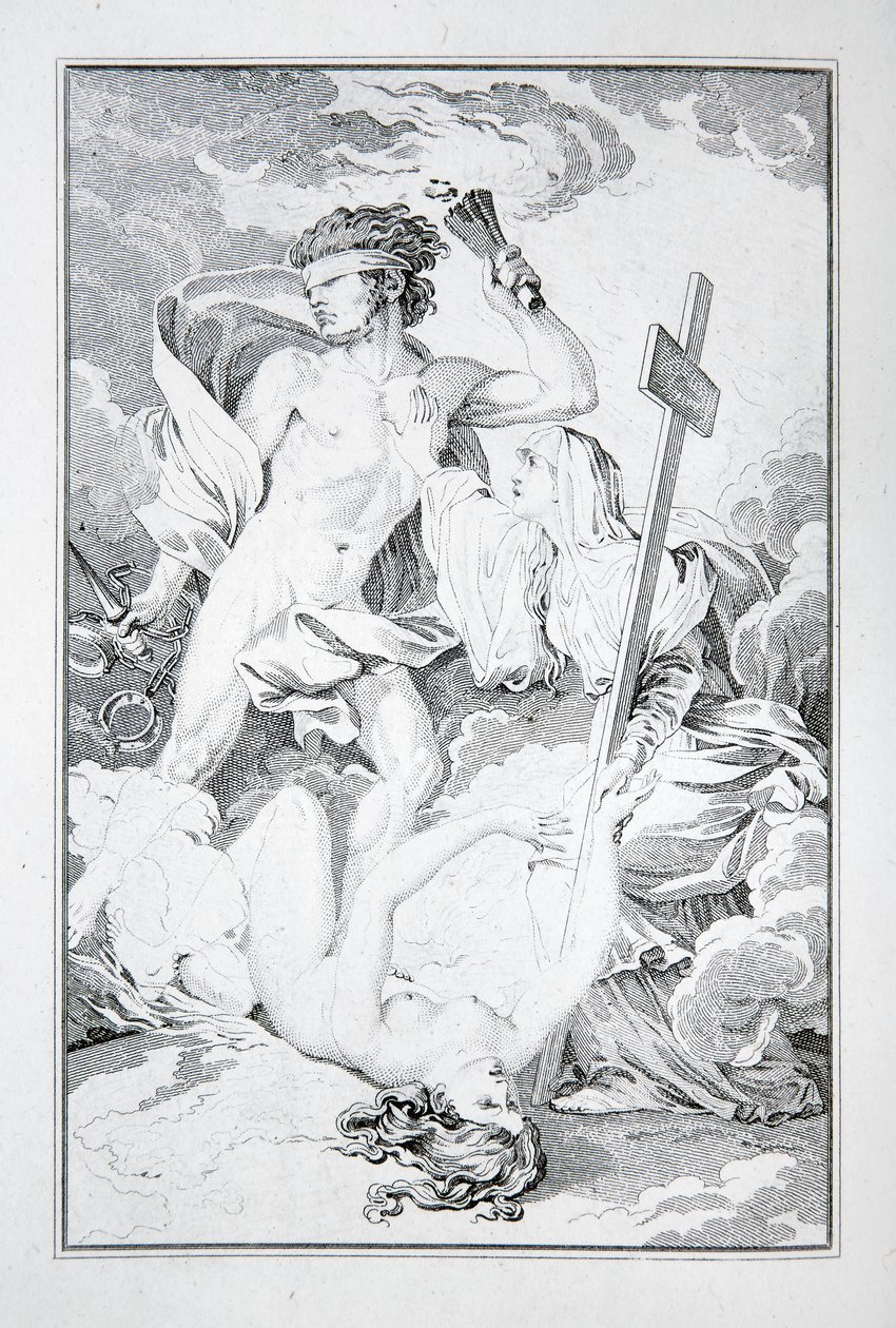 Etukappale Jean-Francois Marmontelin teoksesta "Inkat tai Perun valtakunnan tuho" tekijältä French School