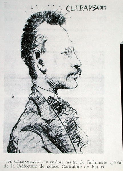 Gaetan Gatian de Clerambault (1872-1934) (litho) tekijältä French School