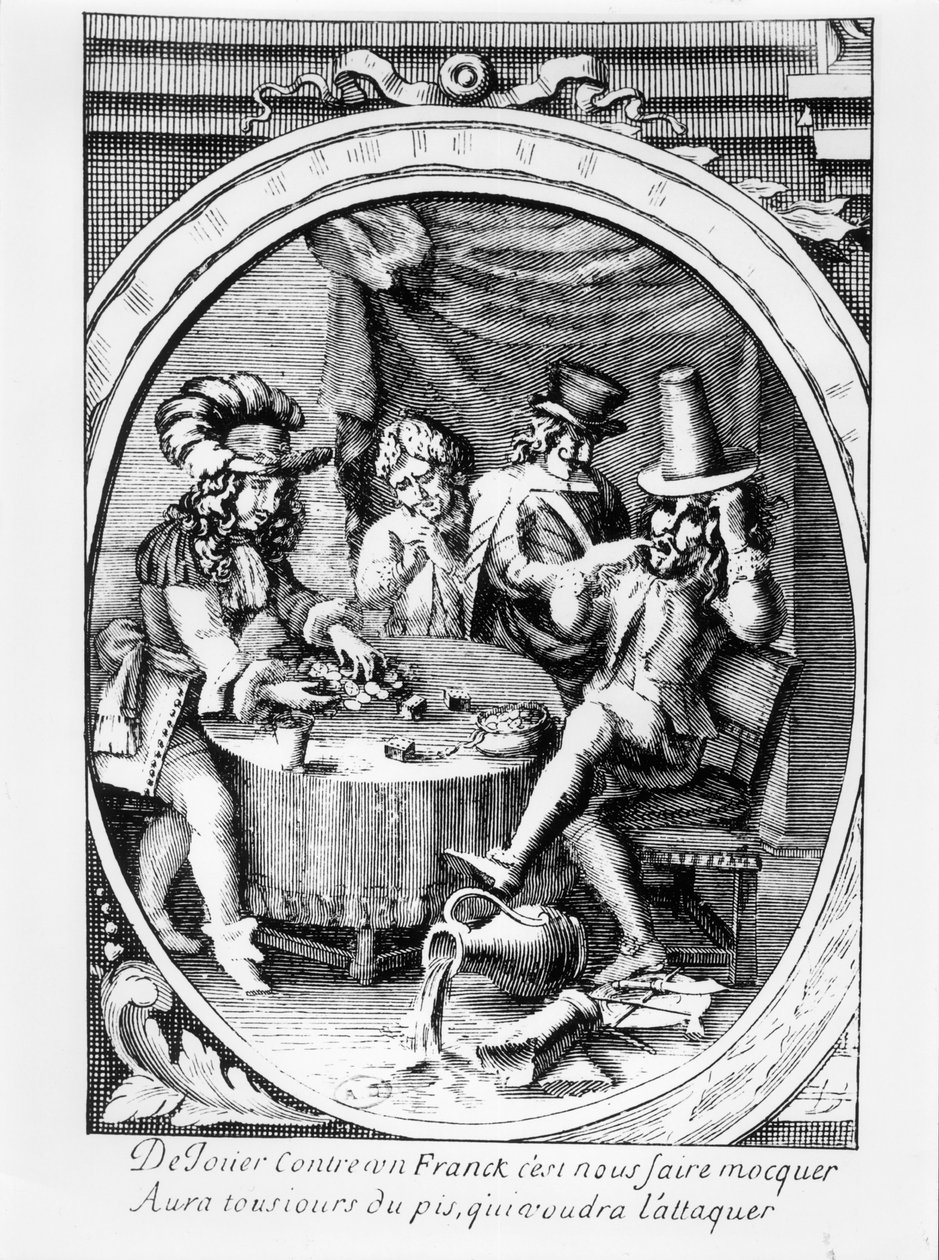 Noppapeli, 1600-luvun toinen puolisko tekijältä French School