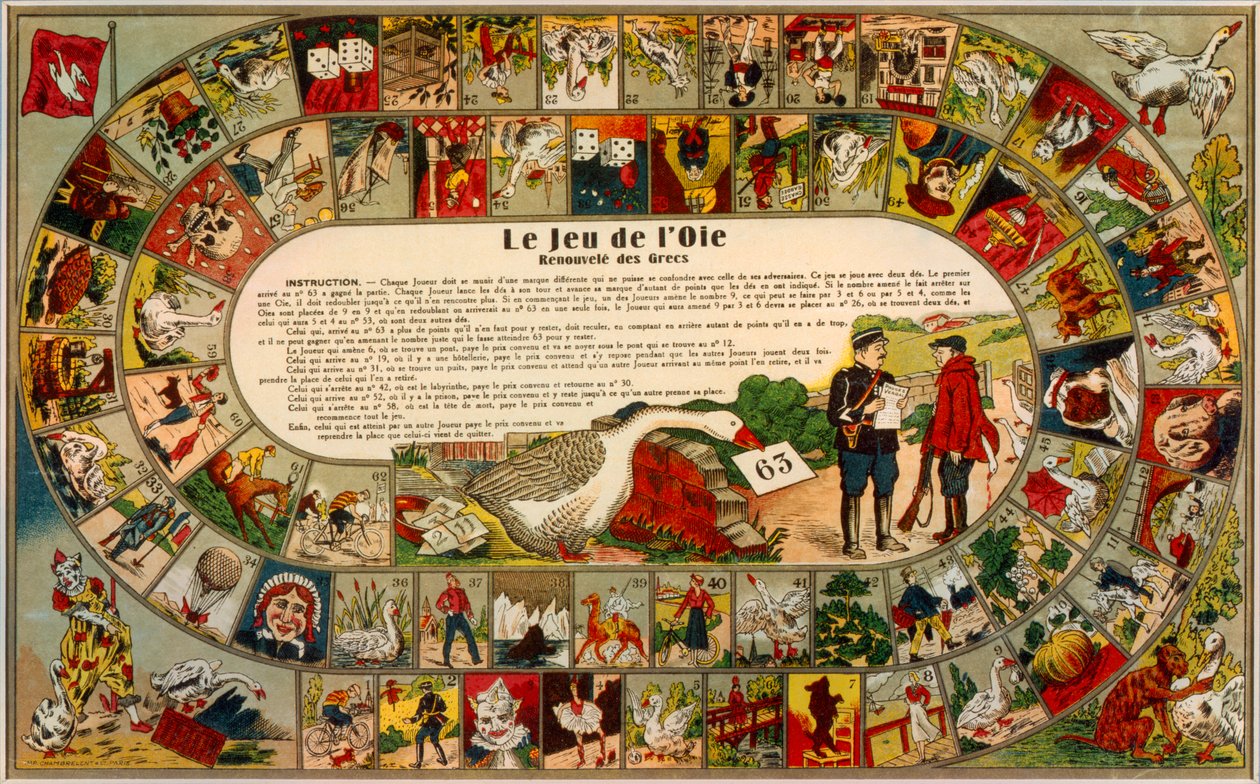 Game of the Goose, n. 1925 tekijältä French School