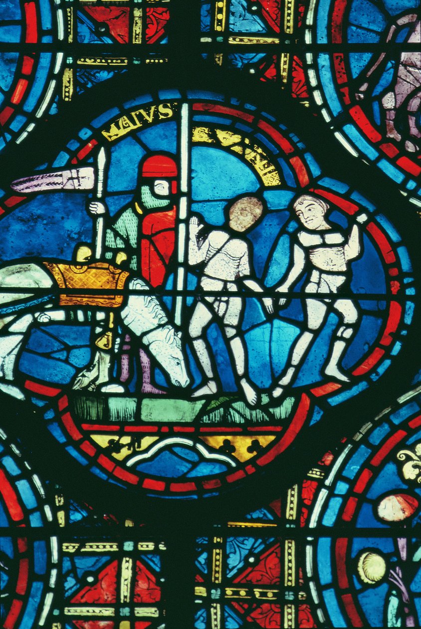 Kaksoset ja toukokuu, eläinradan ikkunasta, 1200-luku tekijältä French School