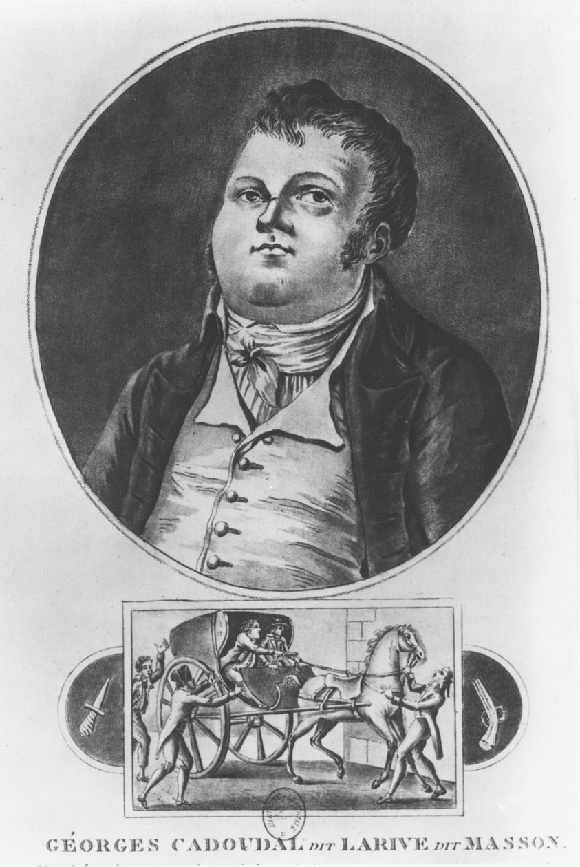 Georges Cadoudal (litho) tekijältä French School