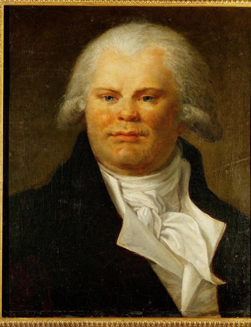 Georges Jacques Danton, runoilija ja vallankumouksellinen, teloitettiin ... tekijältä French School