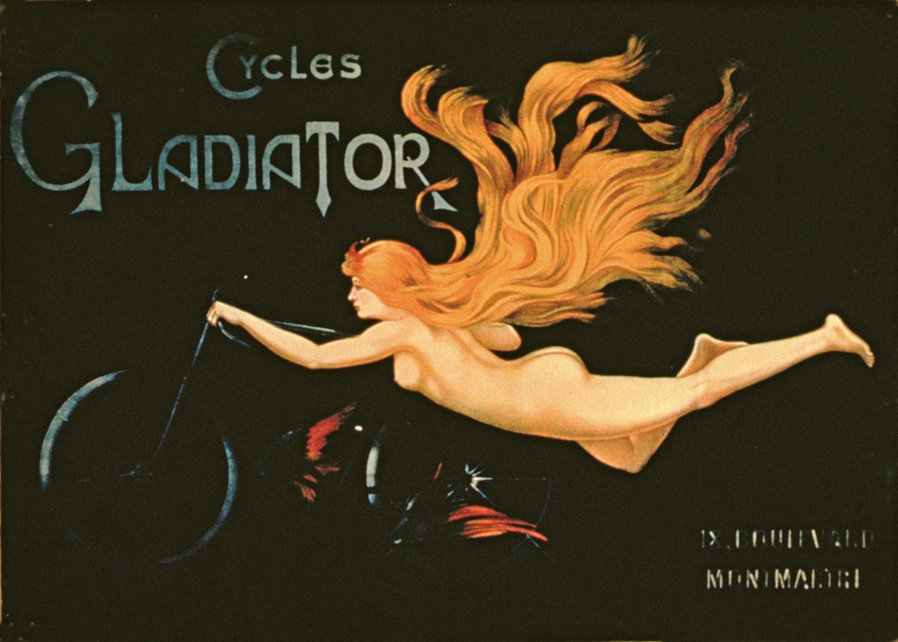 Gladiator Cycles, Boulevard Montmartre, Pariisi tekijältä French School