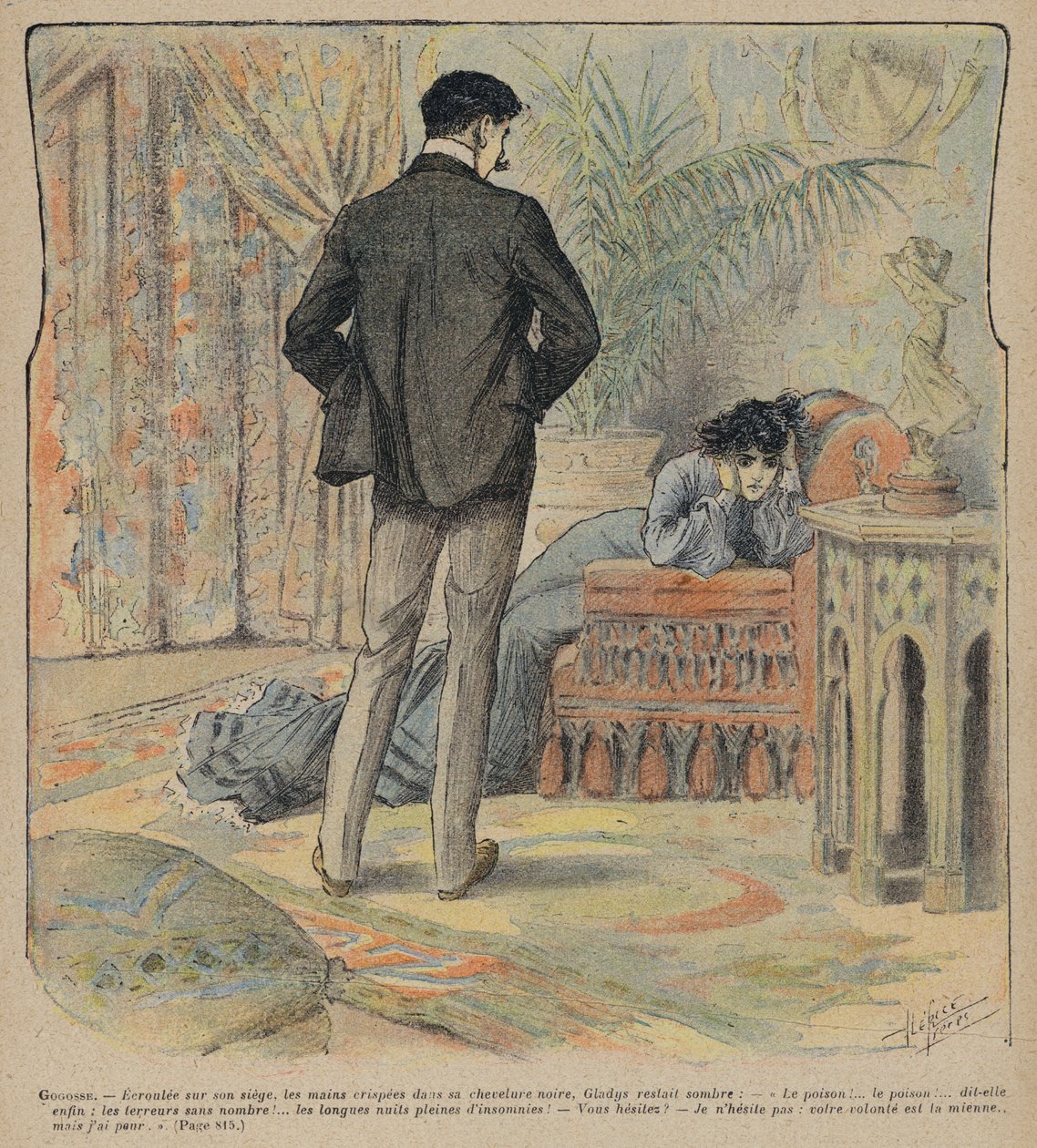 Max Villemerin "Gogosse" (värilitografia) tekijältä French School