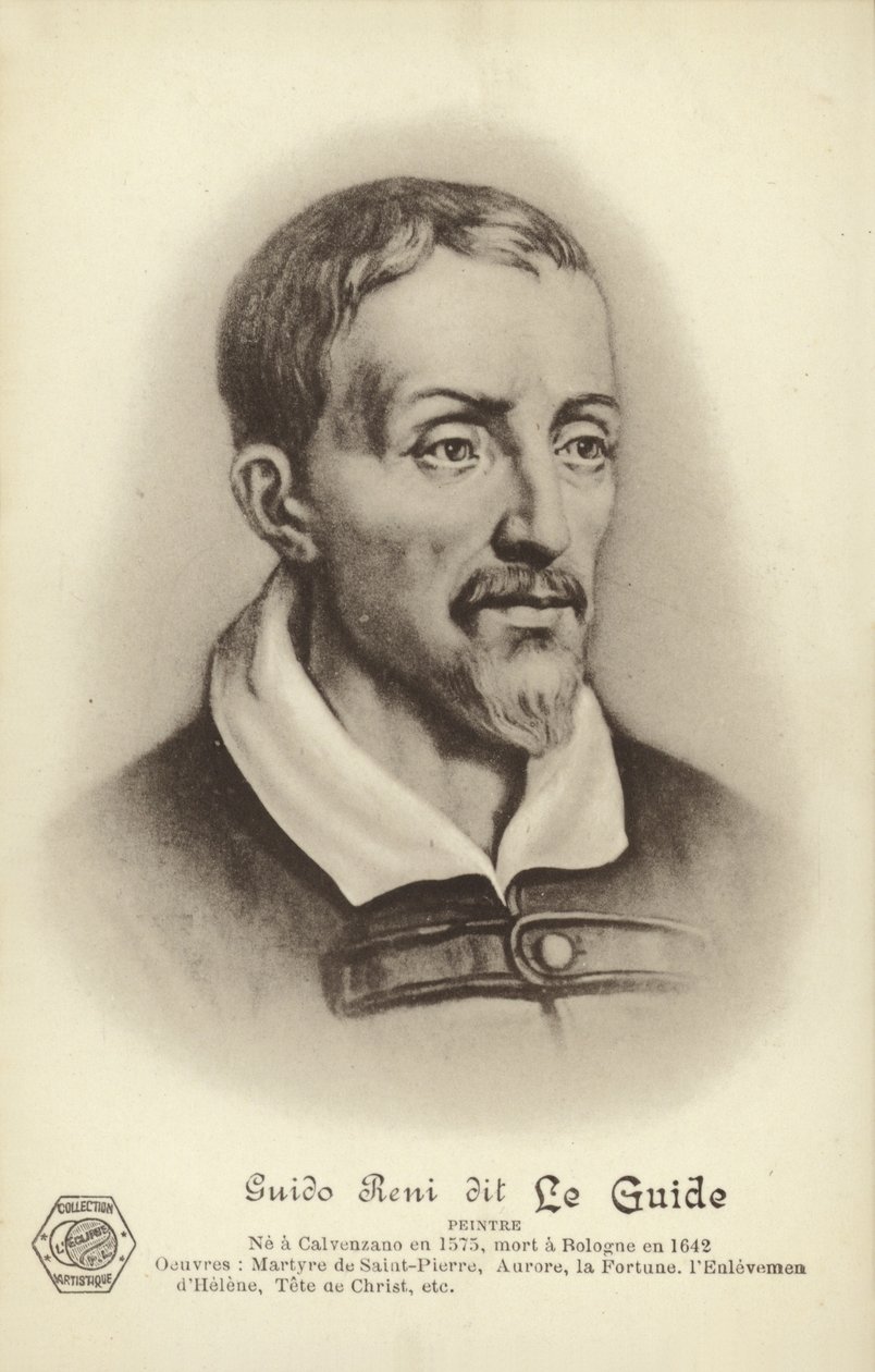 Guido Reni, italialainen taidemaalari (litografia) tekijältä French School