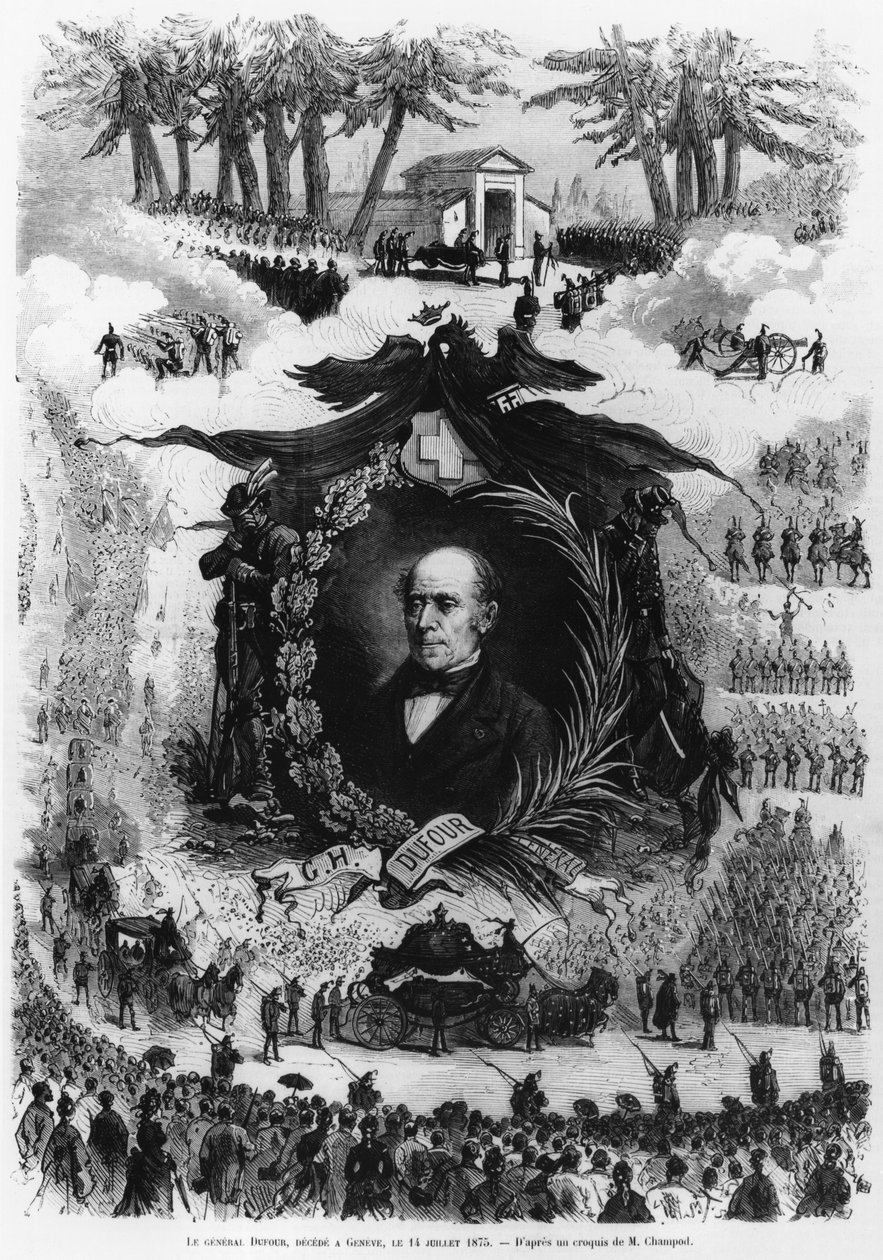 Guillaume-Henri Dufour (1787-1875) tekijältä French School