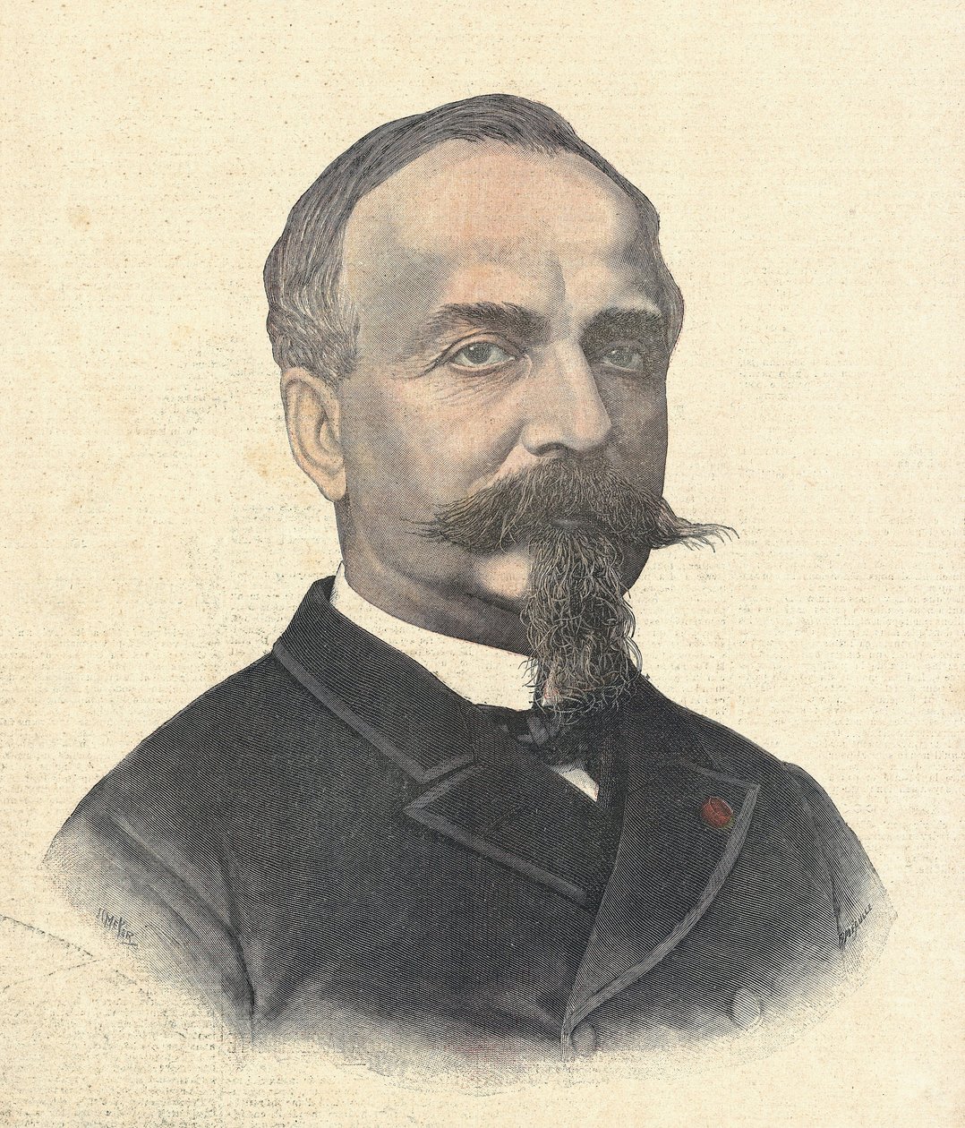Gustave Noblemaire, rautatieyhtiön Paris-Lyon-Mediterranee johtaja tekijältä French School