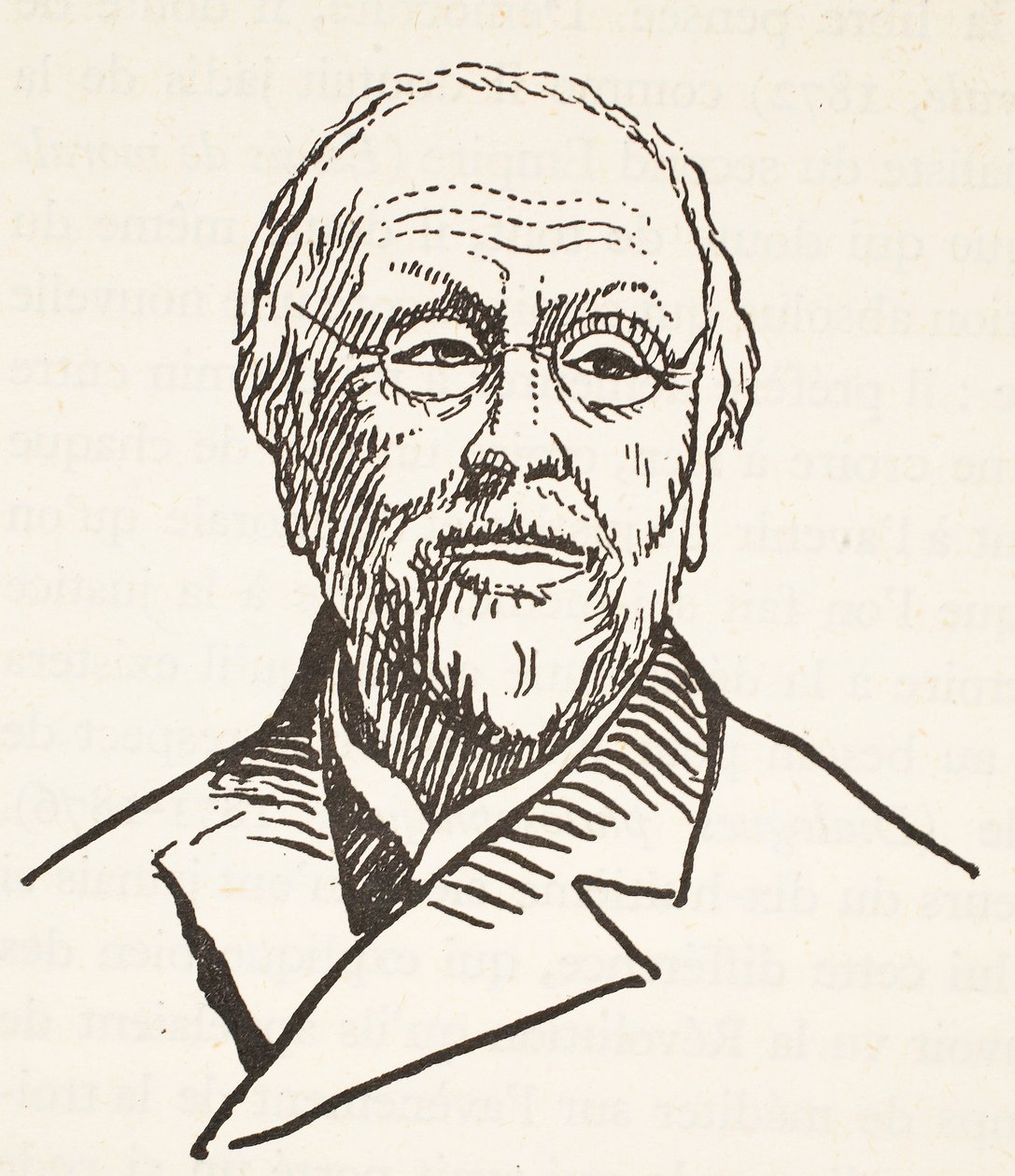 H. Taine, Boris Mestcherskyn (k. 1957) kopio, kuvitus julkaisusta Histoire de la Nation Francaise, Sciences, Volumes I & II, kirjoittanut Gabriel Hanotaux (1853-1944), 1924 tekijältä French School