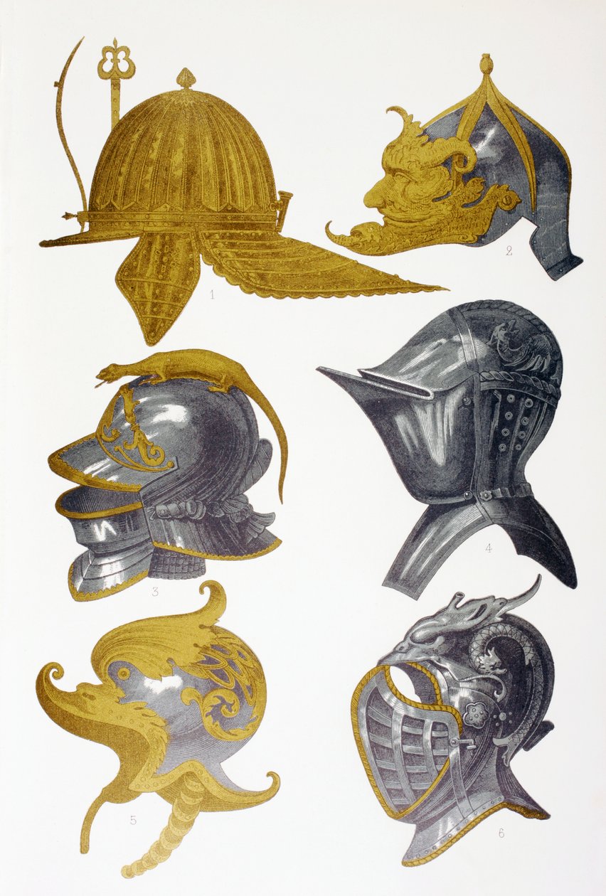 Kypärät, 1873 tekijältä French School
