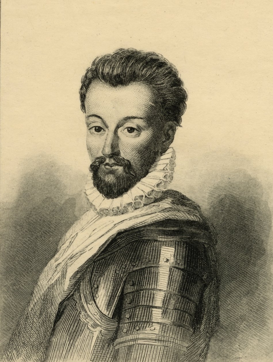 Henri II Bourbonilainen (1588-1646) Conden prinssi tekijältä French School