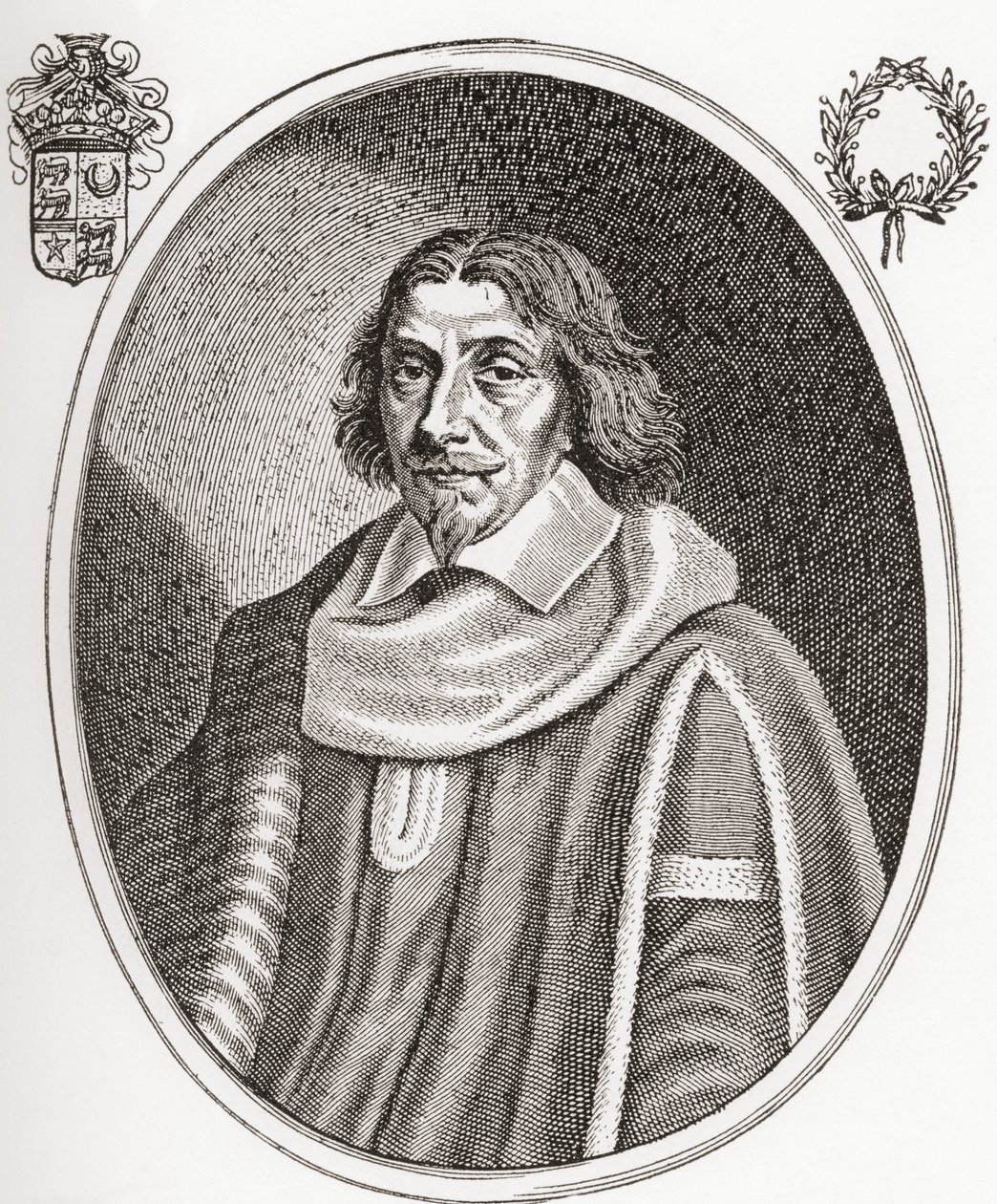 Henri de Mesmes, Roissyn herra, Mongnevillen ja Everlyn markiisi, 1575-1650. Ranskan tuomari ja Pariisin pormestari. Les Heures Libres, julkaistu 1908. tekijältä French School