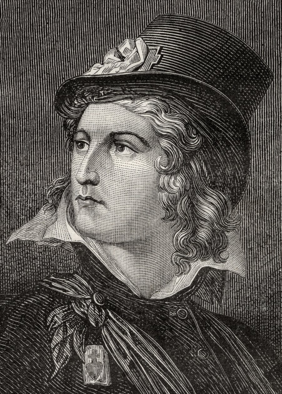 Henri du Vergier, Comte de la Rochejaquelin, Louis Blancin (1811-82) "Histoire de la Revolution Francaisesta" tekijältä French School