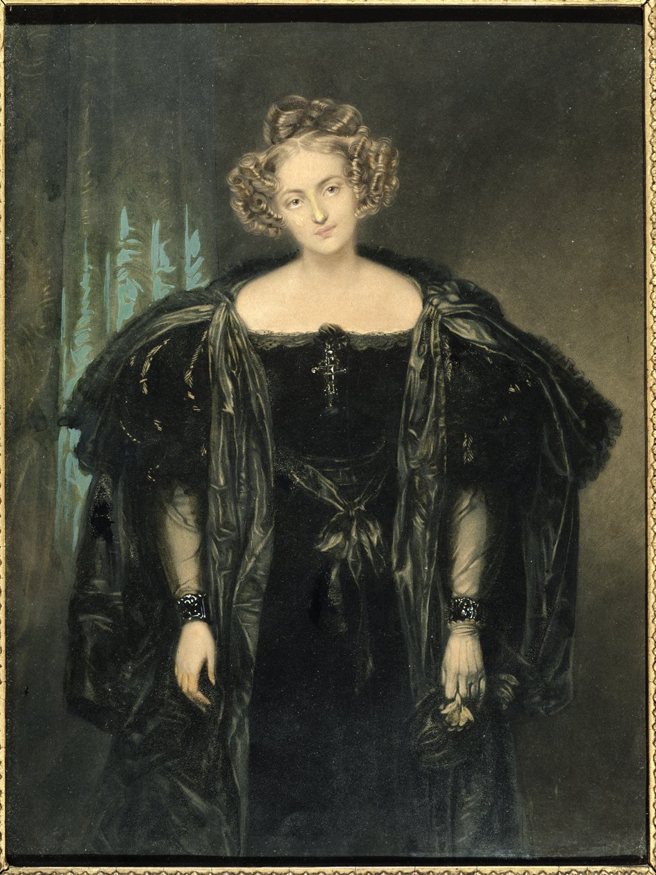 Henriette Sonntag (1803-54) Donna Annan roolissa Mozartin Don Giovanni -oopperassa tekijältä French School