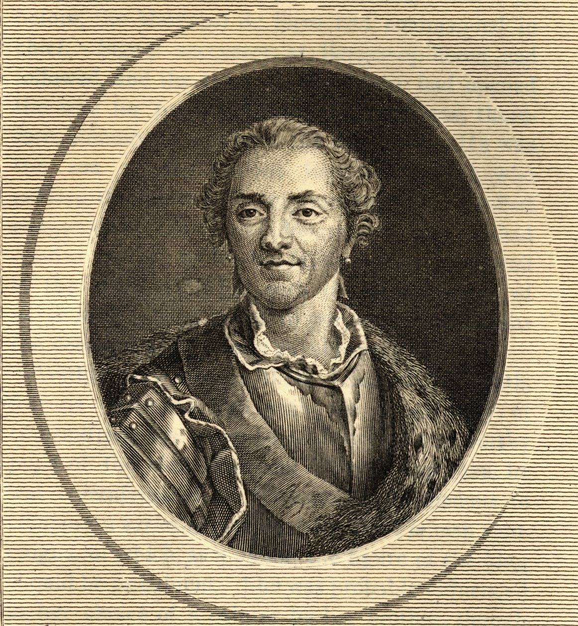 Hermann Maurice (1696-1750) Comte de Saxe tekijältä French School