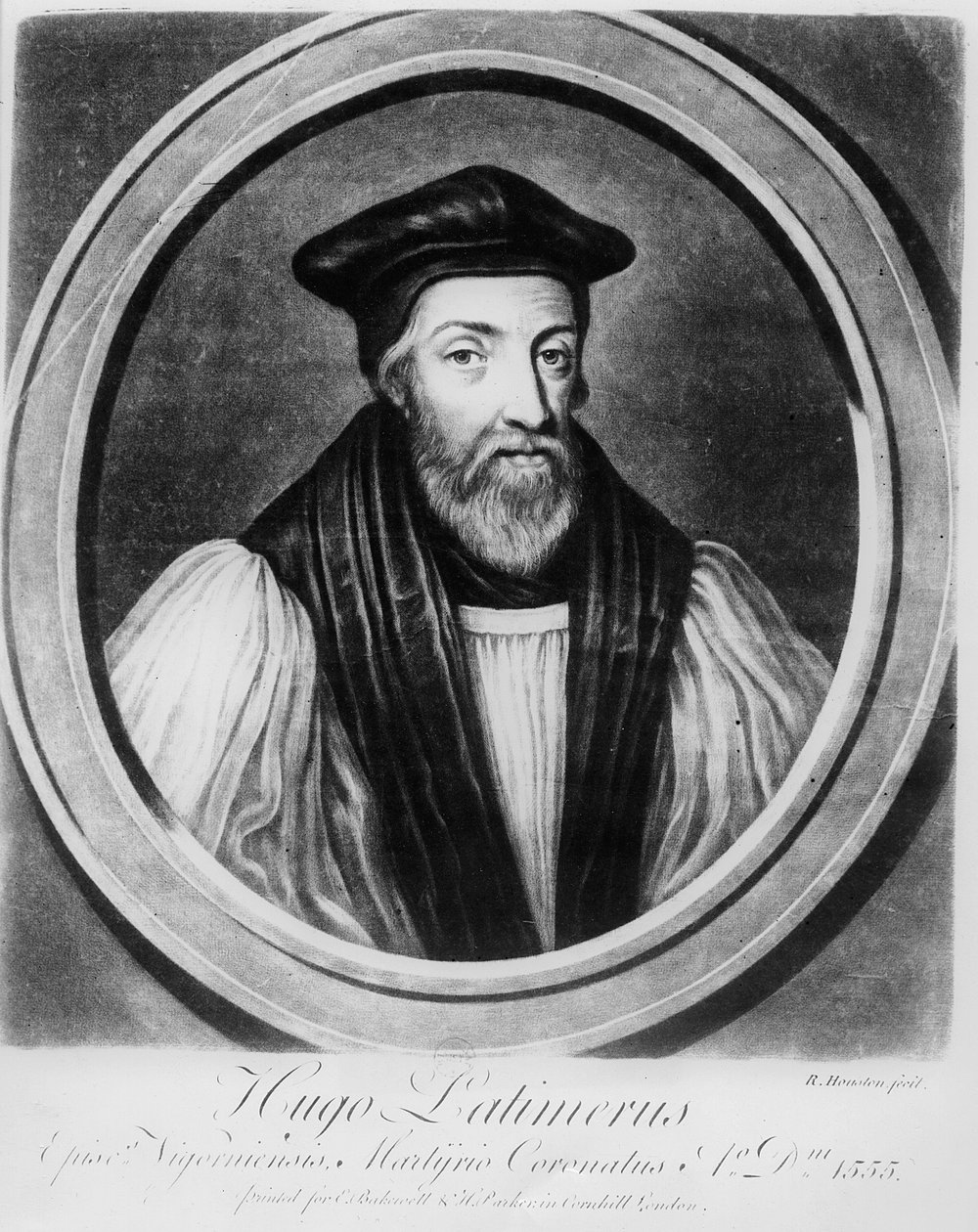 Hugh Latimer (litho) tekijältä French School