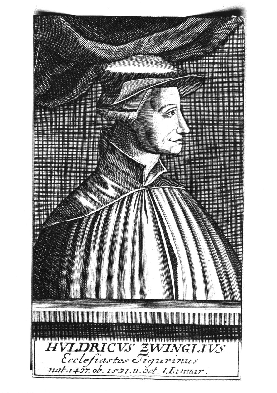 Huldrych Zwingli (1484-1531) tekijältä French School