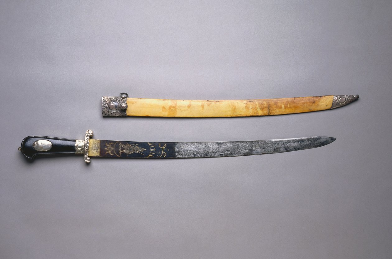 Metsästysmiekka, noin 1780 tekijältä French School