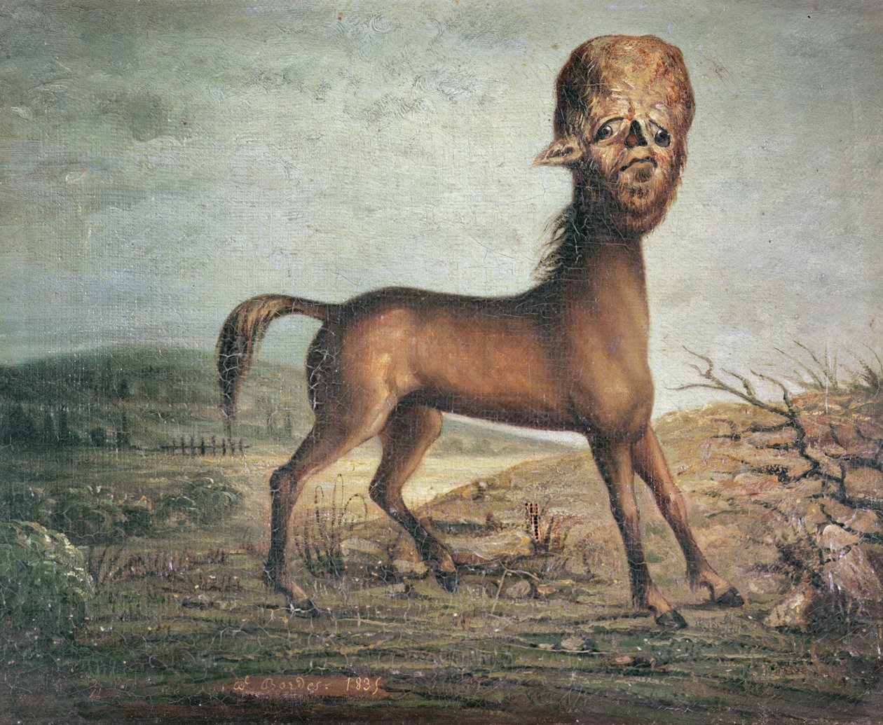 Vesipää tamma, syntynyt 21. tammikuuta 1821, 1835 tekijältä French School