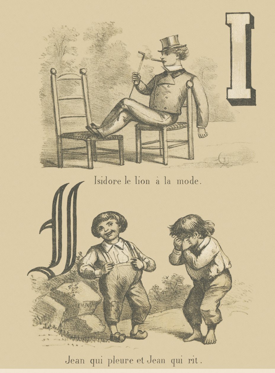 I J: Isidore trendikäs leijona/John itkee ja John nauraa tekijältä French School