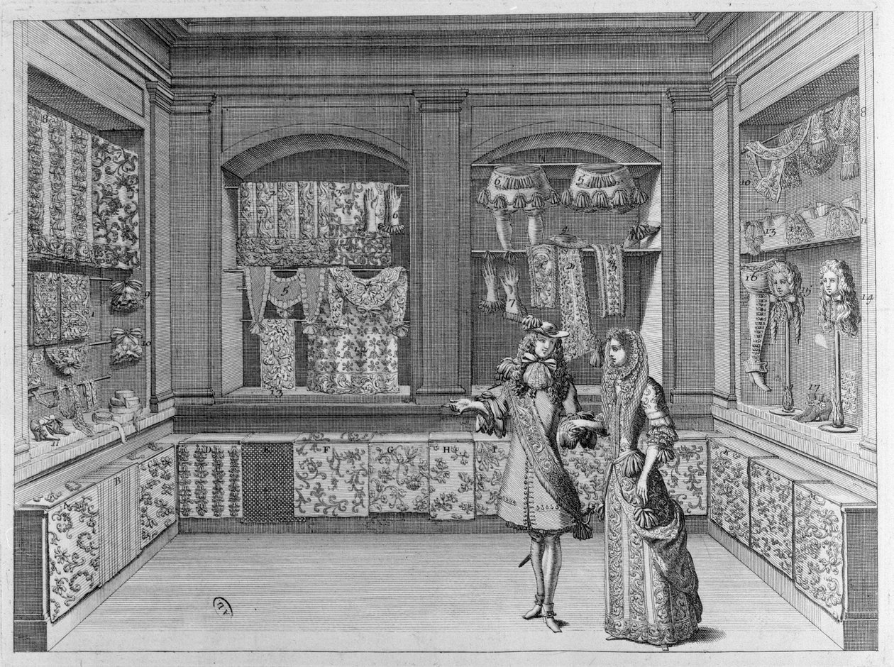 Pitsikaupan sisustus, 1678 tekijältä French School
