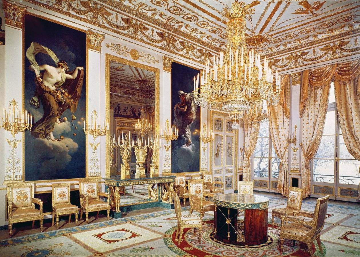 Salon des Quatre Saisonsin sisustus tekijältä French School