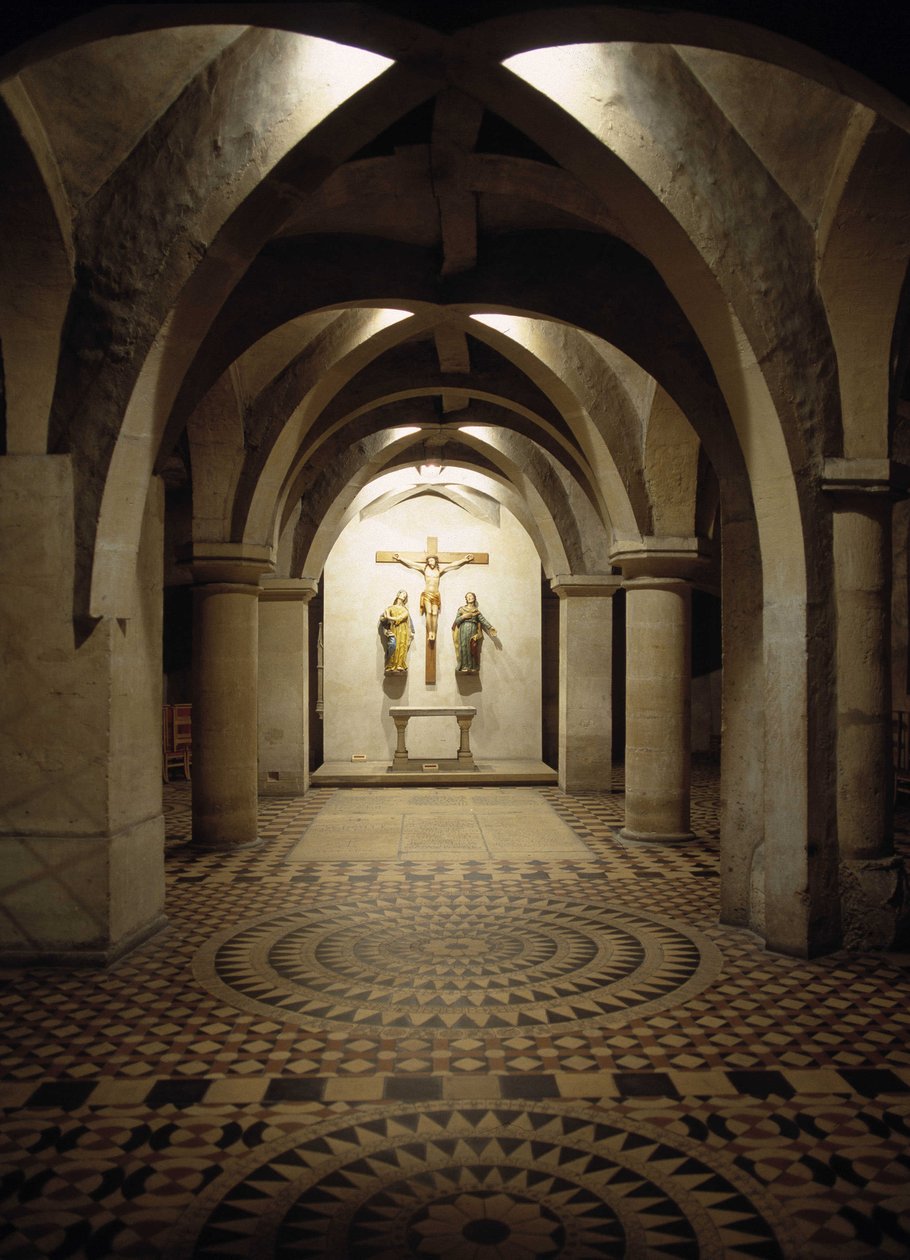 Sisäkuva Cathedrale de Metz (Mosel). tekijältä French School