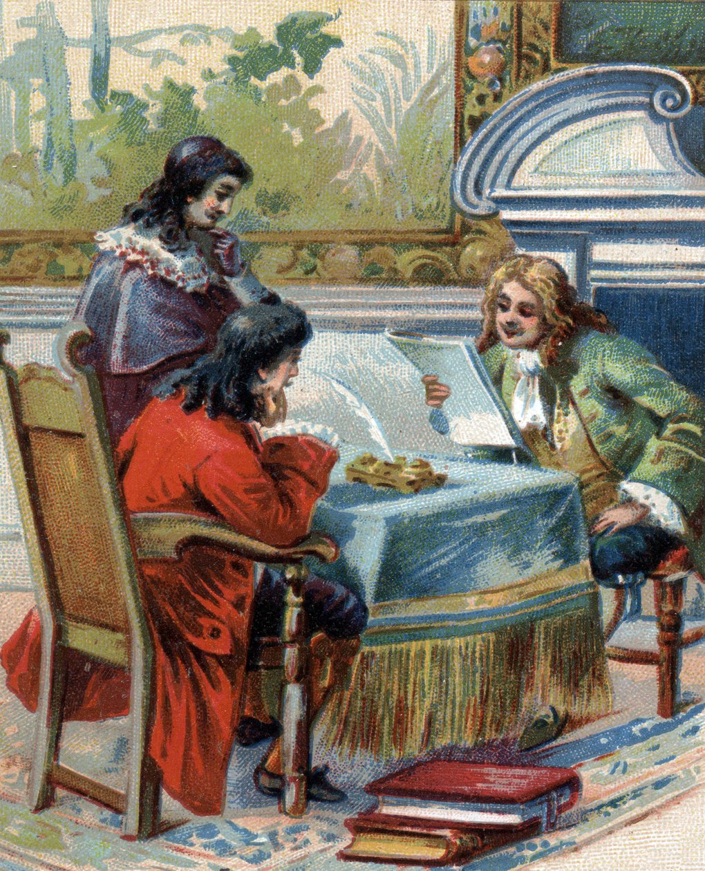 Gottfried Wilhelm Leibnizin (1646-1716), saksalaisen filosofin haastattelu Jacques-Benigne (Jacques Benigne) Bossuet