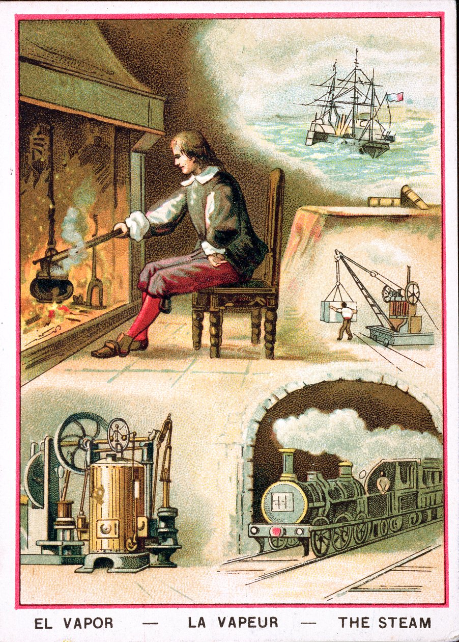James Watt (1736-1819) ja höyryn eri käyttötarkoitukset tekijältä French School