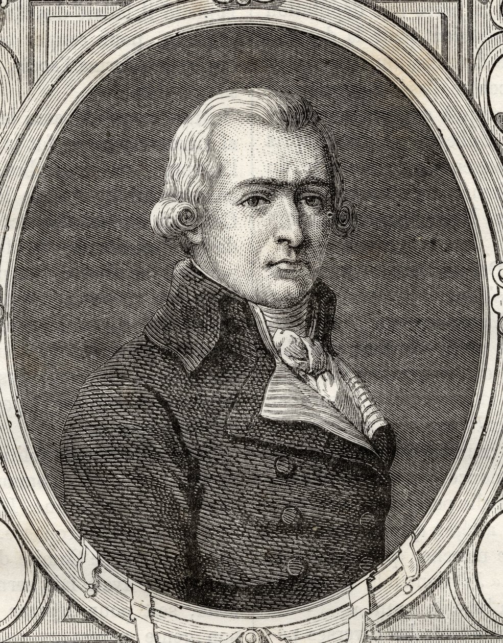 Jean-Baptiste-Andre Amar Louis Blancin (1811-82) "Histoire de la Revolution Francaisesta" tekijältä French School