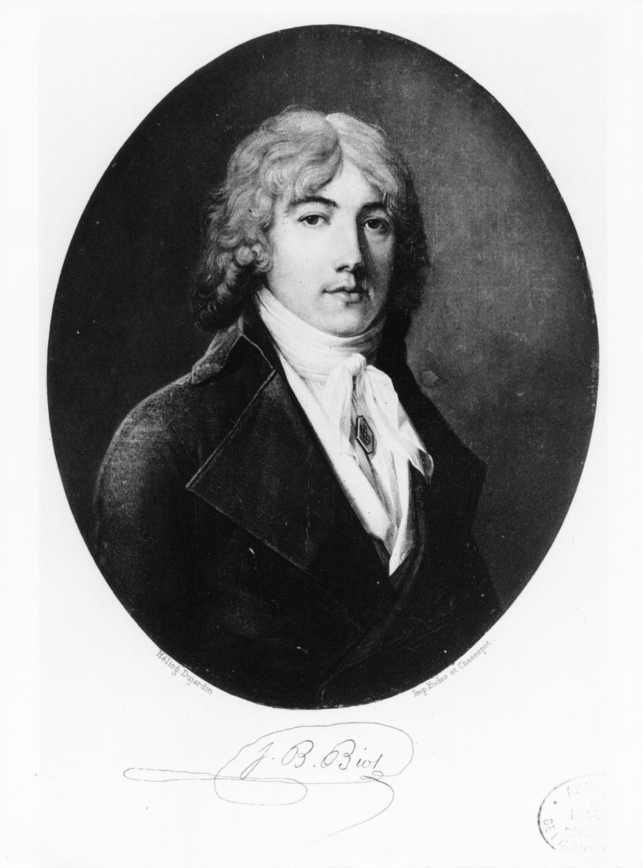 Jean-Baptiste Biot (1774-1862) 1800-luvun alussa tekijältä French School