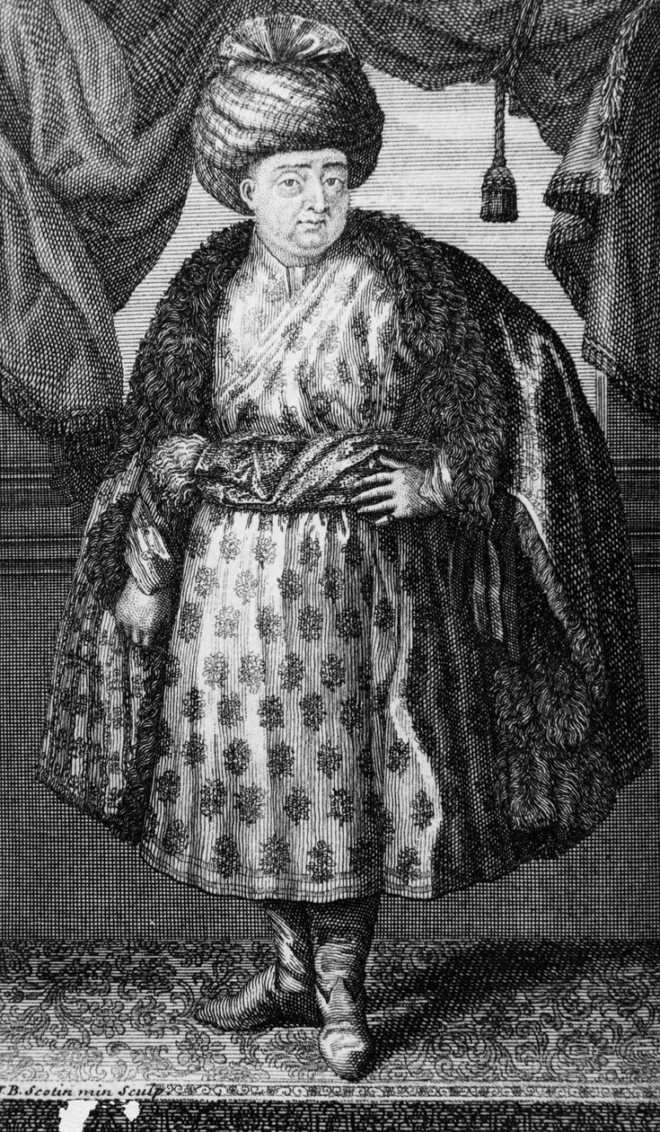 Jean-Baptiste Tavernier, J.B. Scotinin painatus, Jean-Baptiste Tavernierin teoksessa The Six Voyages of Jean-Baptiste Tavernier, julkaistu 1713 tekijältä French School