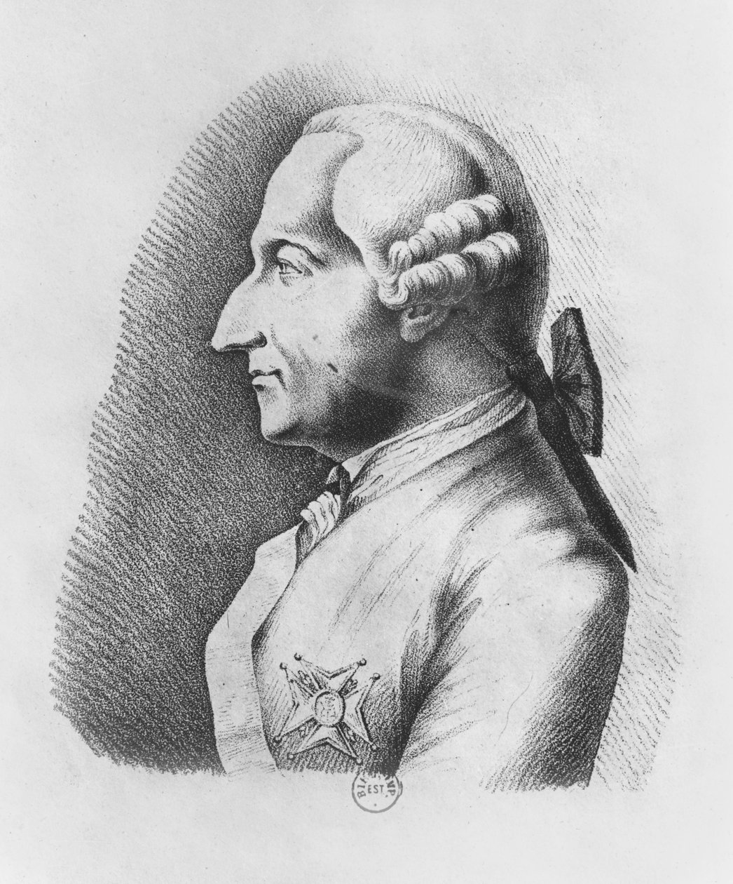 Jean-Baptiste Vaquette de Gribeauval (kaiverrus) tekijältä French School