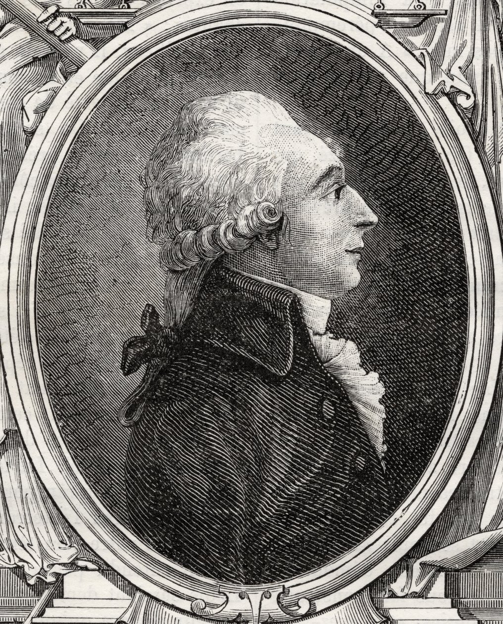 Jean-Baptiste du Val-de-Grace, Baron de Cloots, Louis Blancin (1811-82) "Histoire de la Revolution Francaisesta" tekijältä French School