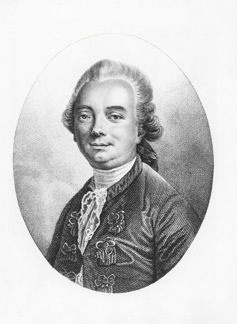 Jean-Francois de La Harpe (kaiverrus) tekijältä French School