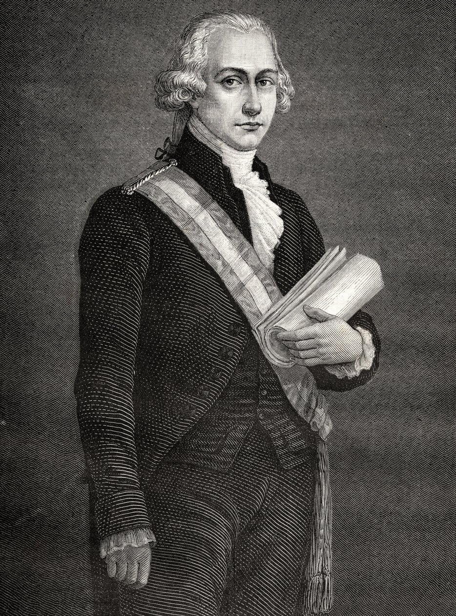 Jean-Nicolas Pache, Louis Blancin (1811-82) "Histoire de la Revolution Francaisesta" tekijältä French School