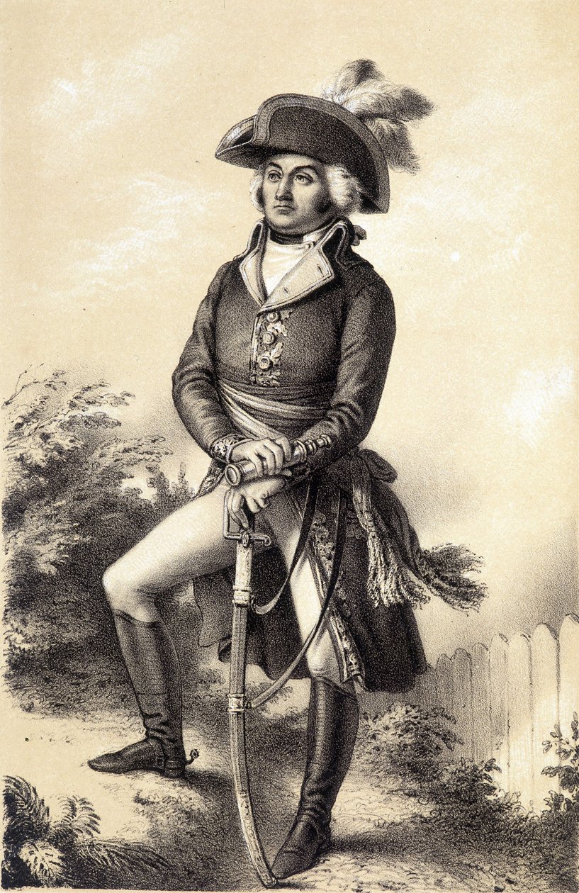 Jean Baptiste Jourdan (1762 - 1833) - Albert Maurinin "Ranskan vallankumouksen historiallisessa galleriassa" tekijältä French School