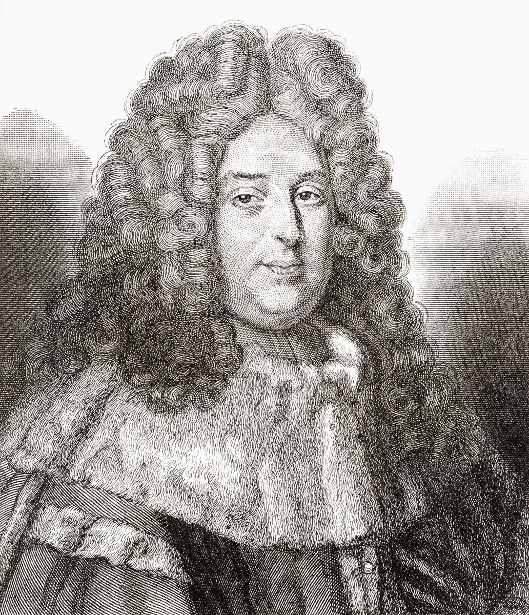 Jean Bouhier, 1673 - 1746. Ranskalainen tuomari, lakimies, historioitsija, kääntäjä, bibliofiili ja tutkija. Les Heures Libres, julkaistu 1908. tekijältä French School