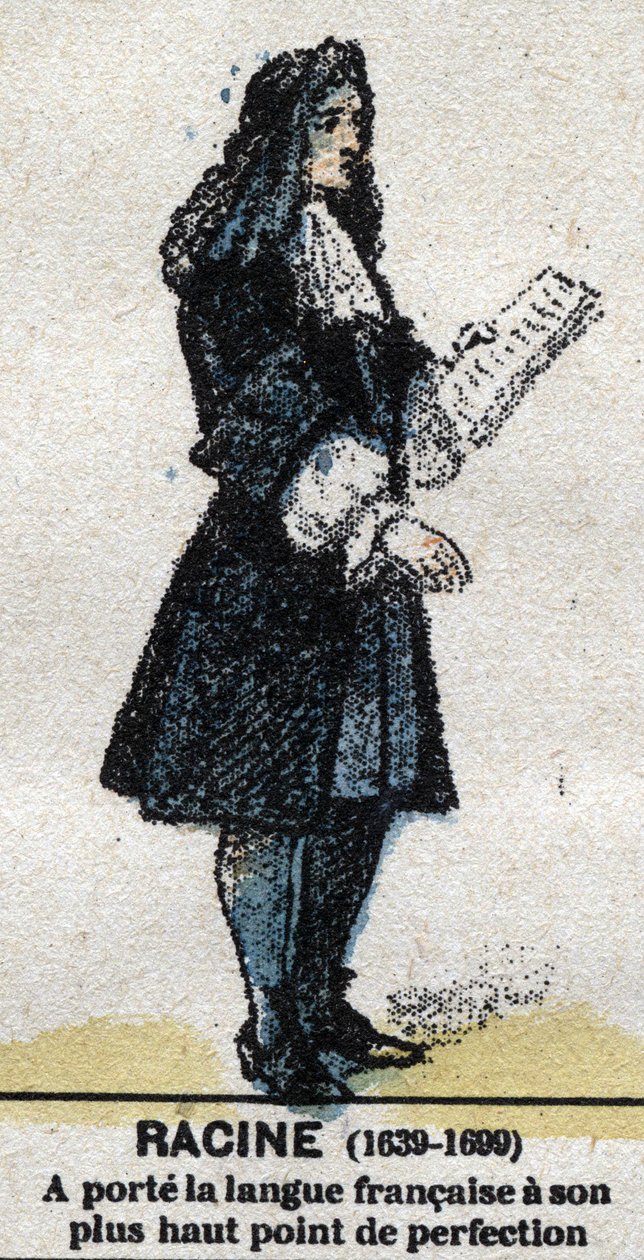 Jean Racine (1639-1699), ranskalainen traaginen runoilija. tekijältä French School