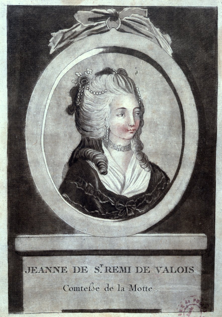 Jeanne de Valois-Saint-Remy (1756-91), La Motten kreivitär, n. 1786 tekijältä French School