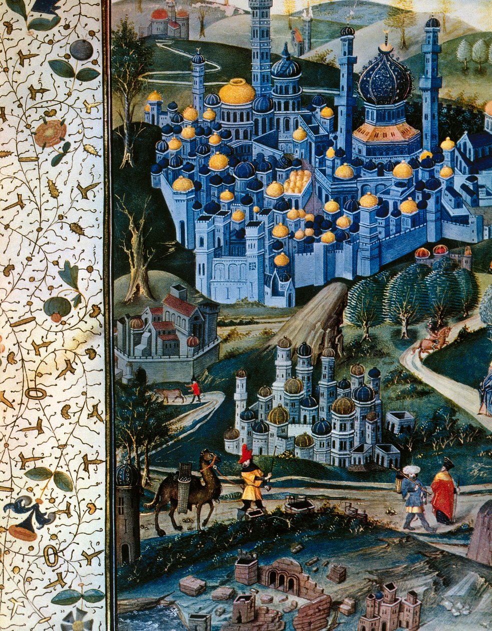 Jerusalem 1300-luvulla tekijältä French School