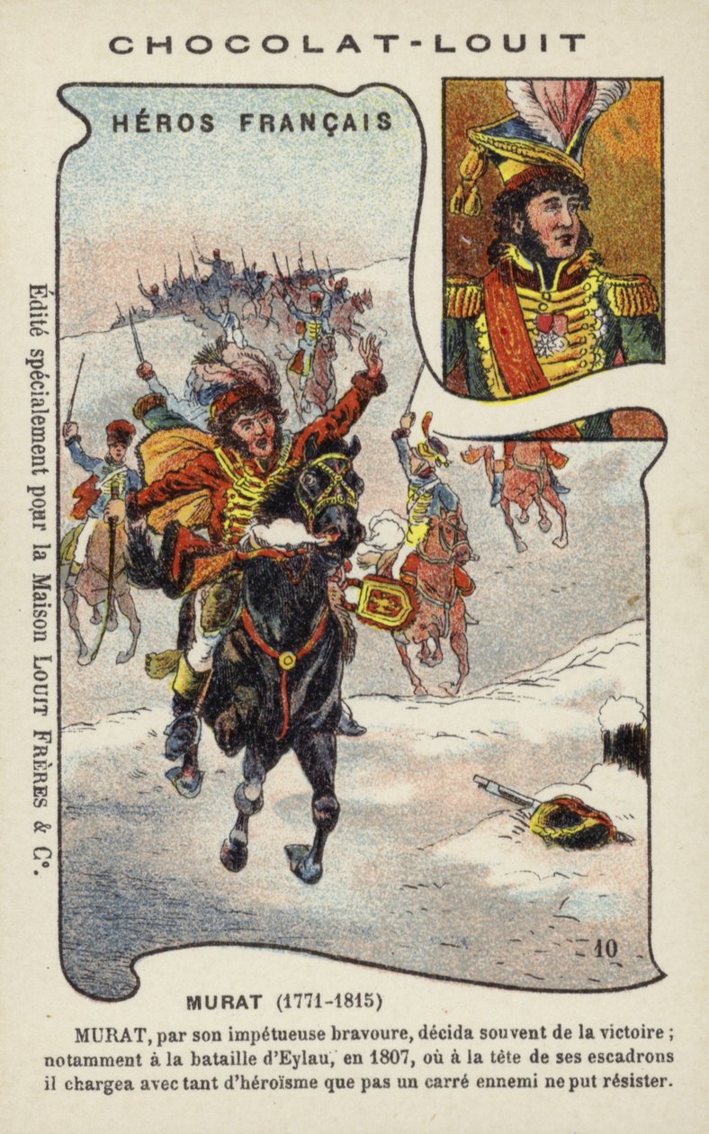 Joachim Murat, ranskalainen kenraali (kromoliitti) tekijältä French School