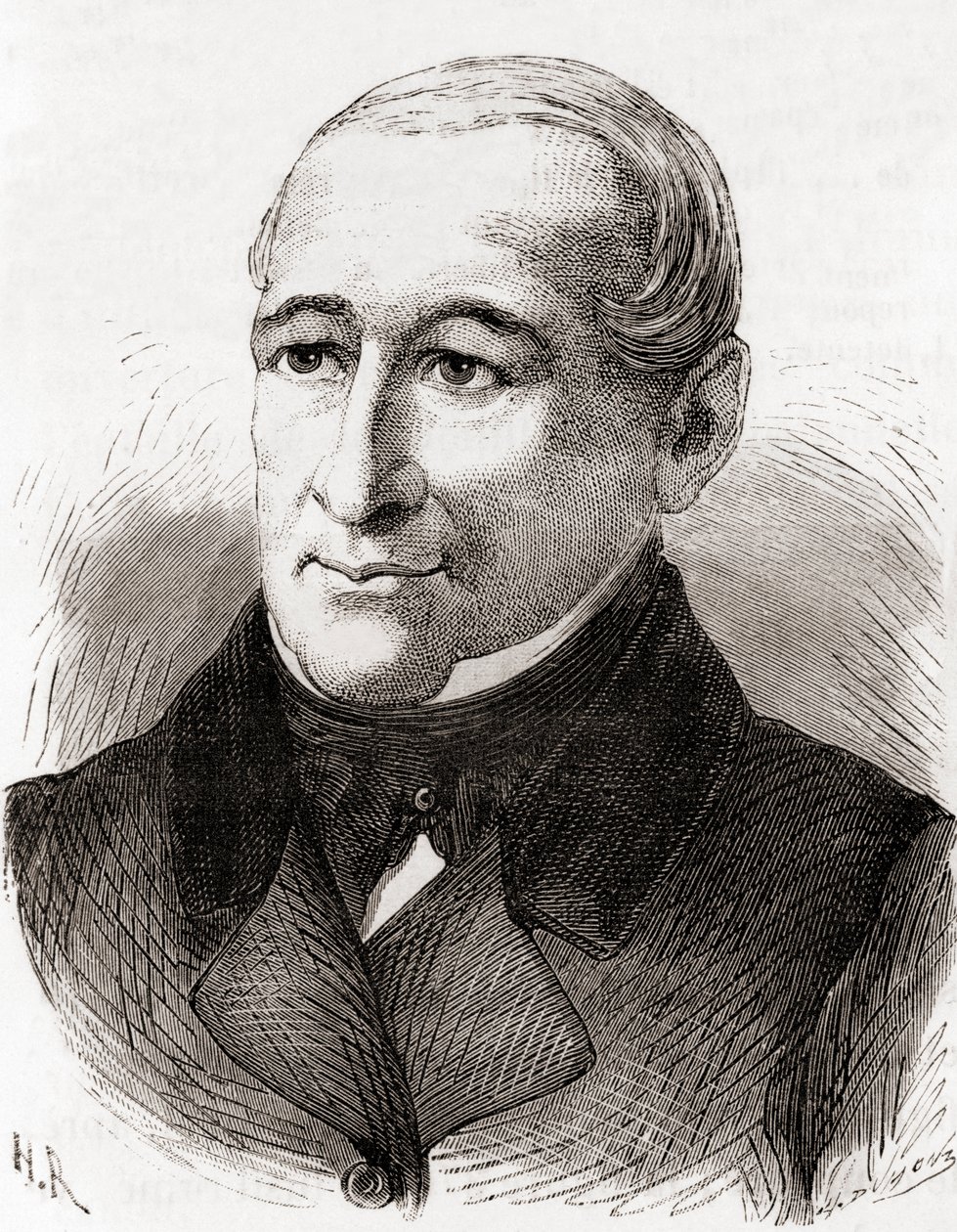 Johann Nicolaus von Dreyse, Tieteen ihmeistä, julkaistu n.1870 (kaiverrus) tekijältä French School